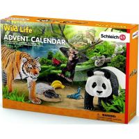 Schleich 97433 Adventní kalendář - Africká zvířata - Poškozený obal Schleich 97433 Adventní kalendář - Africká zvířata - Poškozený obal