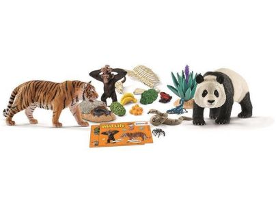 Schleich 97433 Adventní kalendář - Africká zvířata - Poškozený obal