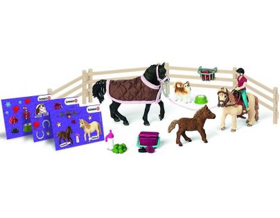Schleich 97447 Adventní kalendář - Koně