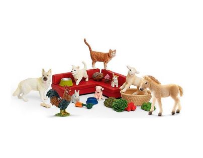 Schleich 97700 Adventní kalendář 2018 Domácí zvířata - Poškozený obal