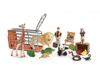 Schleich 97702 Adventní kalendář 2018 - Divoká zvířata