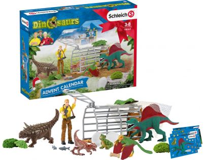 Schleich 98064 Adventný kalendár Schleich 2020 Dinosaury