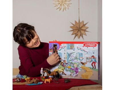 Schleich 98982 Adventný kalendár Koníky