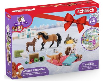 Schleich 98982 Adventný kalendár Koníky