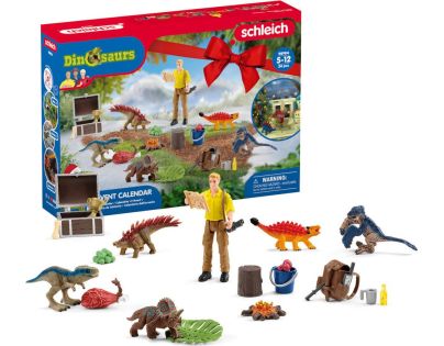 Schleich 98984 Adventný kalendár Dinosaury - Poškodený obal