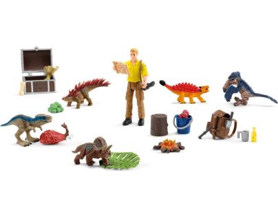 Schleich 98984 Adventný kalendár Dinosaury - Poškodený obal