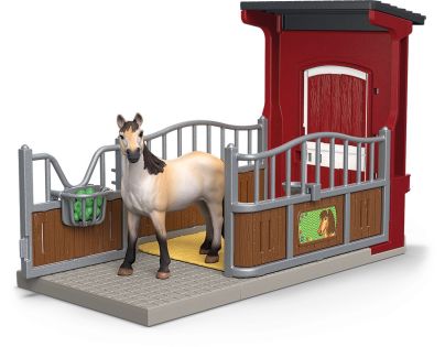 Schleich Box pre poníky s kobylou mustanga
