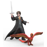 Schleich Harry Potter - Harry & Fawkes s mečom
