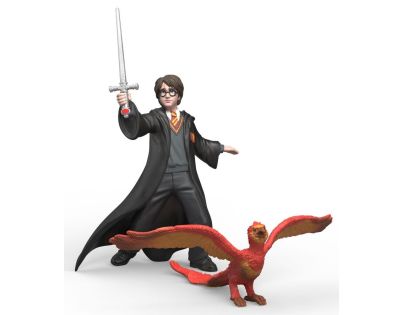 Schleich Harry Potter - Harry & Fawkes s mečom