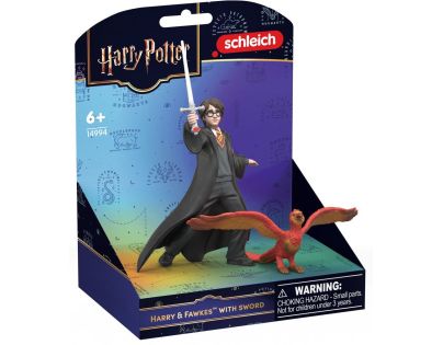 Schleich Harry Potter - Harry & Fawkes s mečom