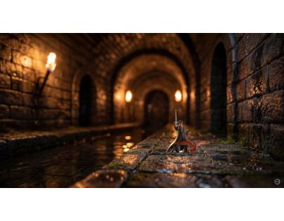 Schleich Harry Potter - Harry & Fawkes s mečom