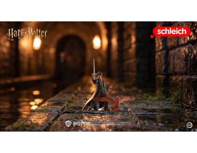 Schleich Harry Potter - Harry & Fawkes s mečom