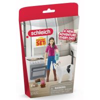 Schleich Pekárka s mačkou a príslušenstvom 3