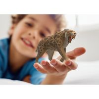 Schleich Prehistorické zvieratko - Šabľozubý tiger 6