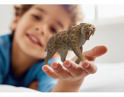 Schleich Prehistorické zvieratko - Šabľozubý tiger