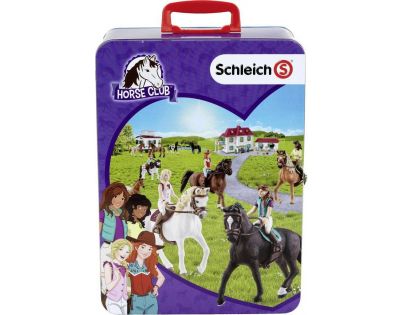 Schleich zberateľský kufrík - kone