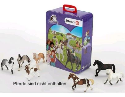 Schleich zberateľský kufrík - kone