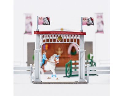 Schleich Velké parkurové závodiště s příslušenstvím