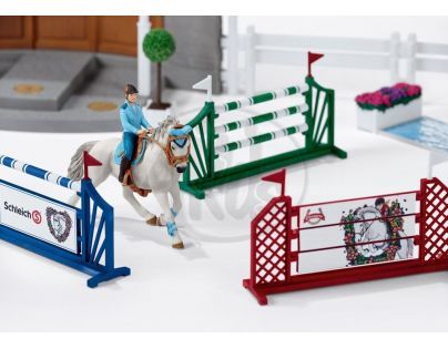 Schleich Velké parkurové závodiště s příslušenstvím