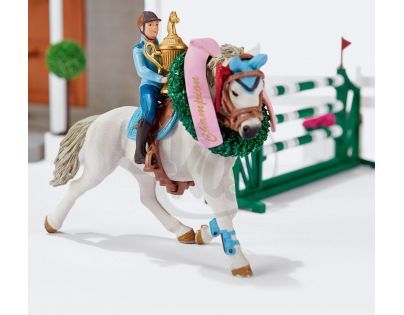 Schleich Velké parkurové závodiště s příslušenstvím