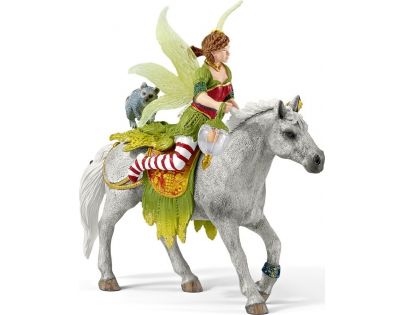 Schleich Víla Marween ve slavnostním oděvu na koni
