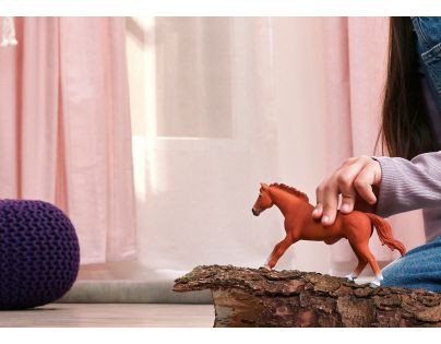 Schleich Zvieratko - žrebec anglického plnokrvníka