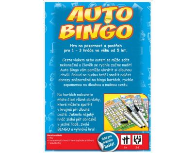 Schmidt 12163 - Auto-Bingo - hra v plechové krabičce