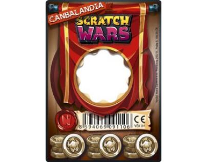 Scratch Wars Karta zbrane Canbalandia