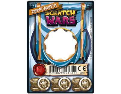 Scratch Wars Karta zbrane Zepplandia
