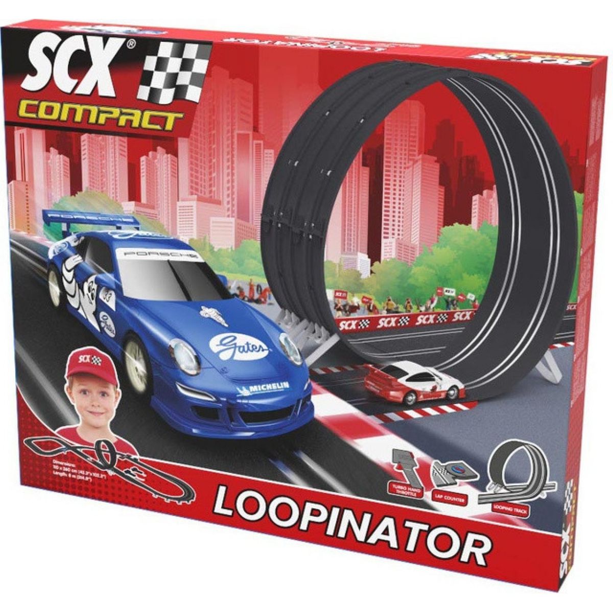 Autodráha SCX C10126x500 Loopinator