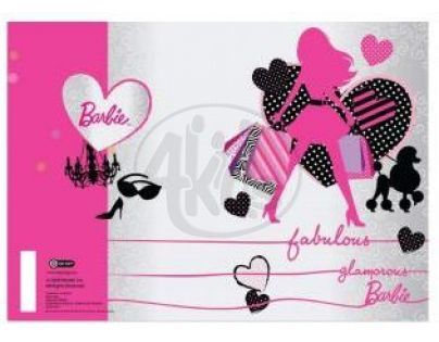 Sešit A5 linkovaný Barbie