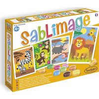 SentoSphere Sablimage Pieskové obrázky Africké zvieratá 5