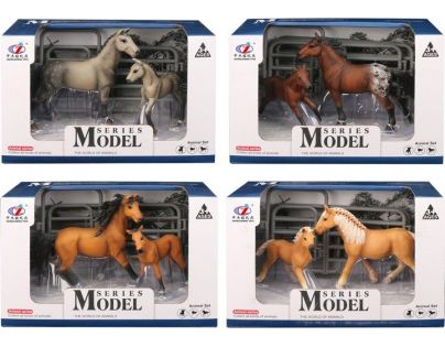 Series Model Svet zvierat sada 2, kôň a žriebä