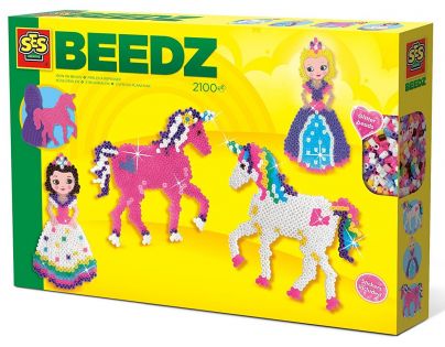 Ses Zažehľovacie korálky Jednorožce a princezny 2100 ks