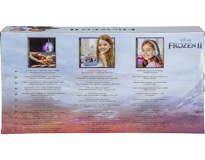 Set Frozen so slúchadlami, svietidlom a karaoke boxom