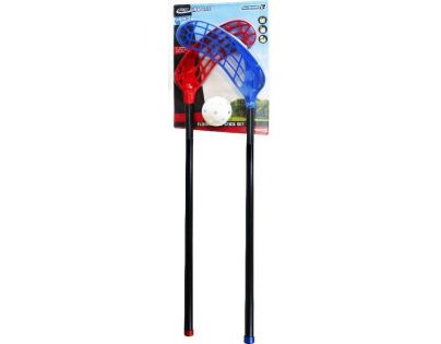 Rappa Set na florbal loptičku a 2 palice 99 cm