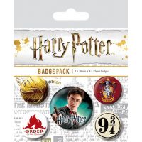 Pyramid International Set odznakov Harry Potter Chrabromil