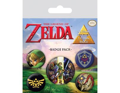 Pyramid International Set odznakov Zelda