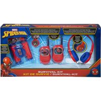 Globix Set Spiderman vysielačky, slúchadlá, baterka a kompas 5