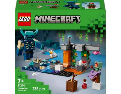 LEGO® Minecraft® 21274 Stretnutie so Strážcom