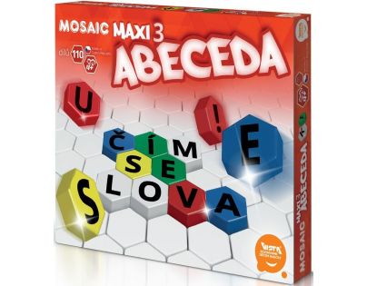 Seva Mozaika Maxi Abeceda 110 dielikov