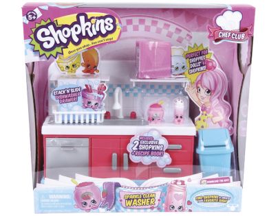 Shopkins Season 6 Herní set s kuchyňkou