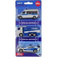 Siku 0413 Blister Polícia set, 3 ks