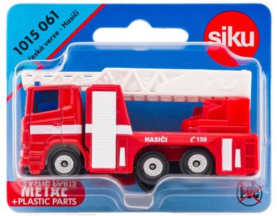 Siku 10431015061 česká verzia Hasičské auto s výsuvným rebríkom