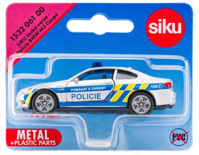 Siku 1043153206100 česká verzia Polícia BMW M3 Coupé
