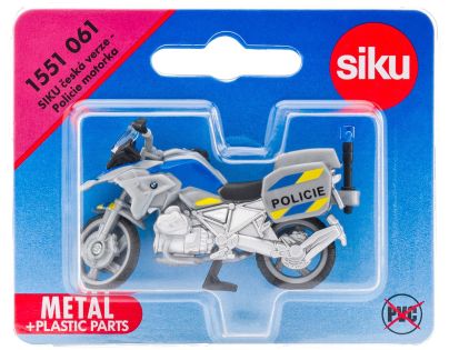 Siku 10431551061 česká verzia Polícia motorka