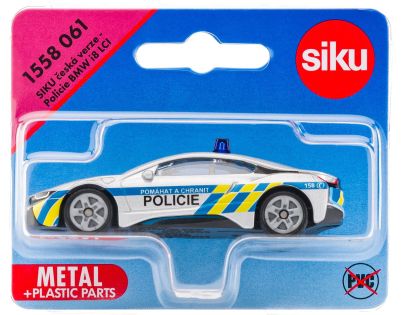 Siku 10431558061 česká verzia Polícia BMW i8 LCI