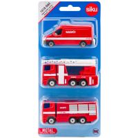 Siku 1043181806100 česká verzia Set hasičská sada 3 áut