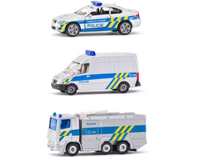 Siku 1043182406100 česká verzia Set policajná súprava 3 áut