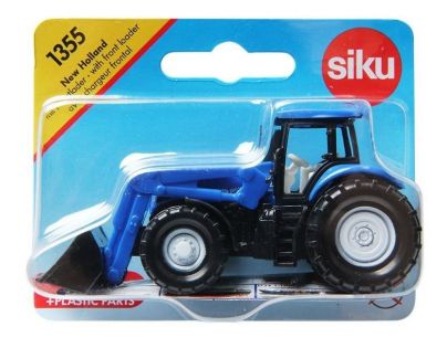 Siku 1355 Traktor New Holland s predným nakladačom